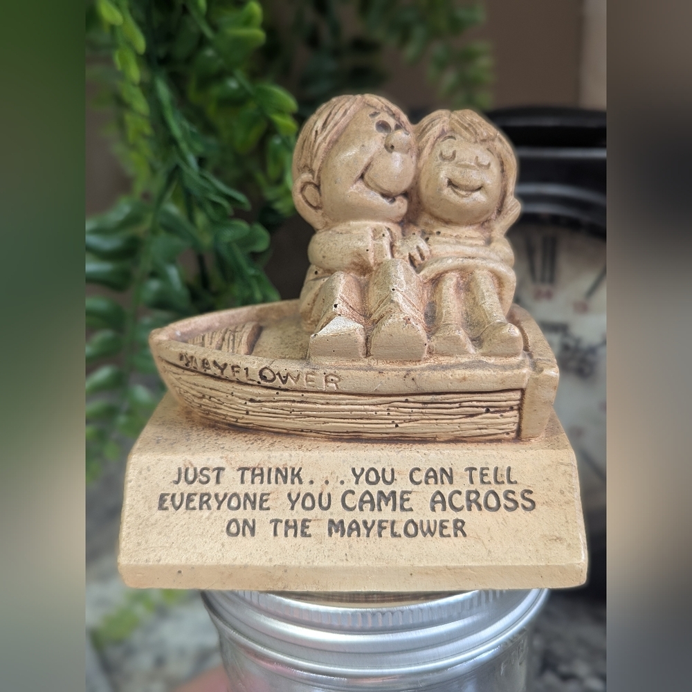 Vintage 1972 Paula Collectible Resin Figurine - Mayflower